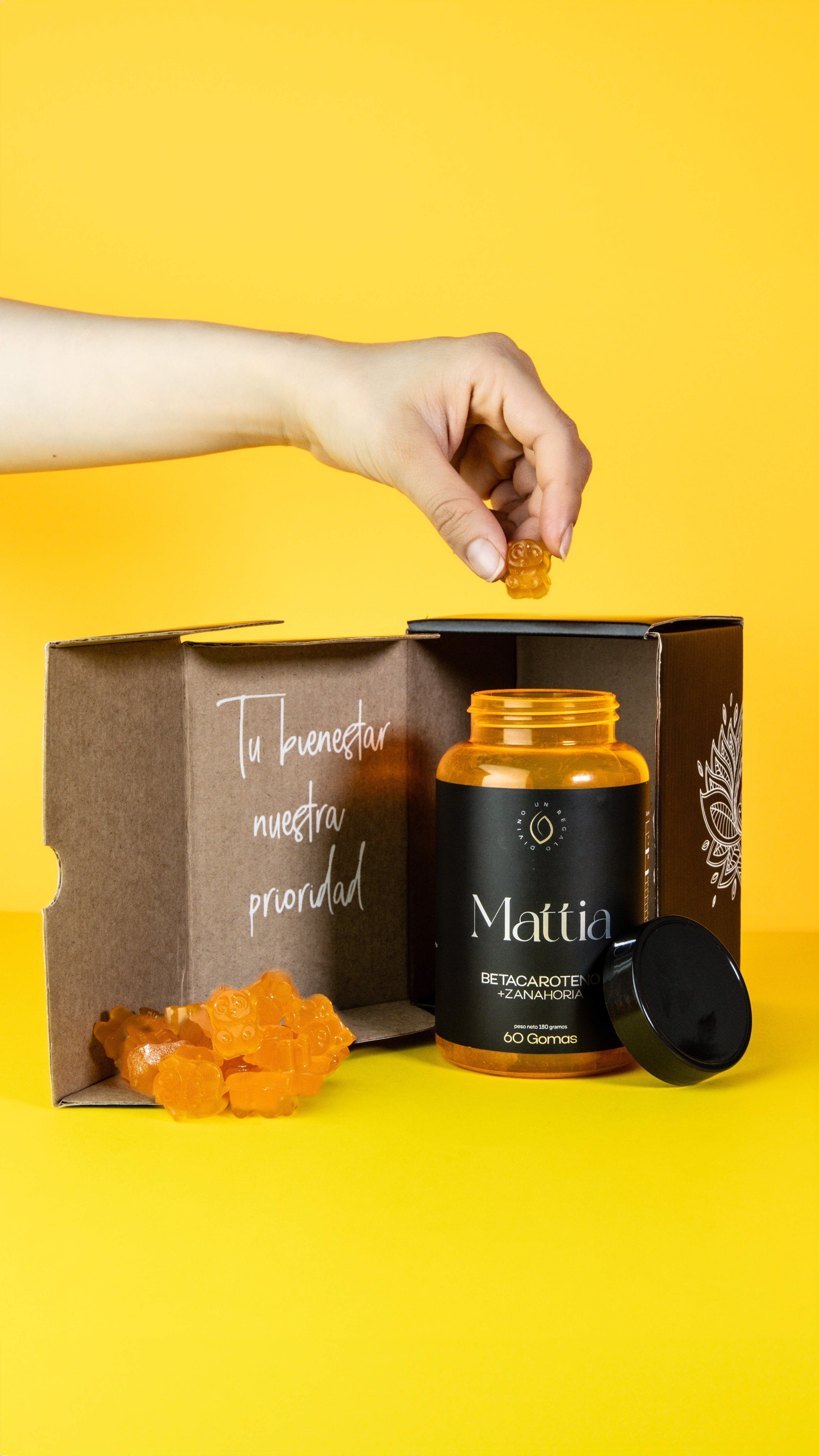 Vista 3 de GOMAS BETACAROTENO + ZANAHORIA